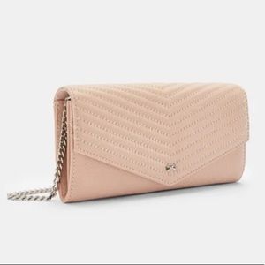 Ted Baker Leather envelope crossbody purse